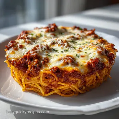 Spaghetti Pie Recipe: Crispy Baked Pasta Dinners