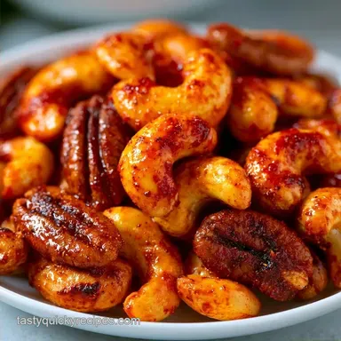 Spicy Nut Snack Mix in 20 Minutes