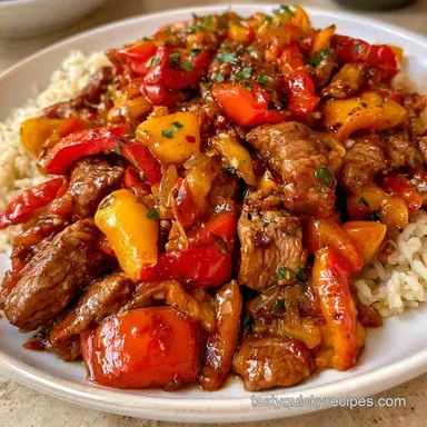 Stuffed Pepper Skillet One-Pot