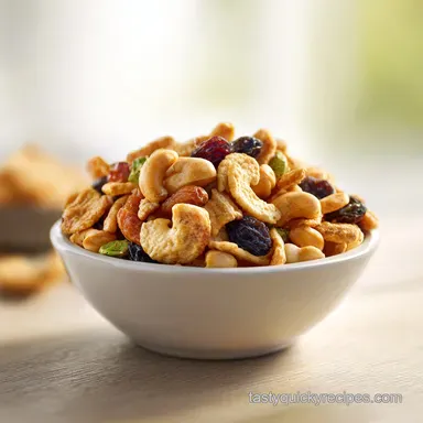 Summer Camping Snack with Trail Mix Roasted in 22 Minutes