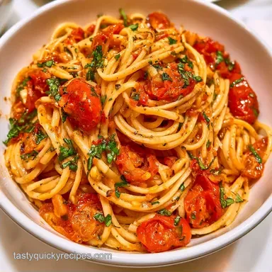 Summer Tomato Pasta in 20 Minutes
