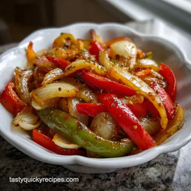 Recipes Using Sweet Peppers: Smoky Dry-Pan Sear Recipe Card