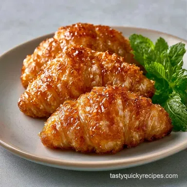 Rice Paper Croissants in 40 Minutes Recipe Card