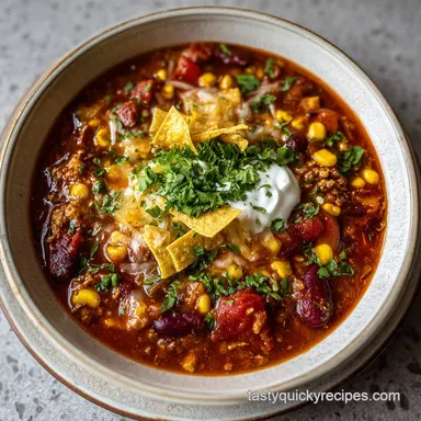Taco Soup Ready in 30 Min