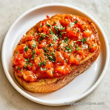 Tomato Bruschetta for 6 Servings