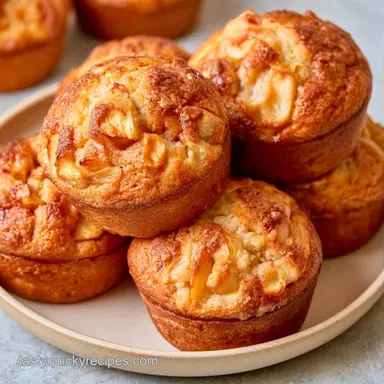 Vanilla Apple Muffins in 33 Minutes Recipe Card