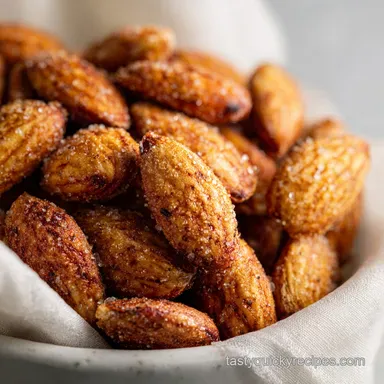 Whole 30 Snack with Almonds and Sea Salt Recipe Card