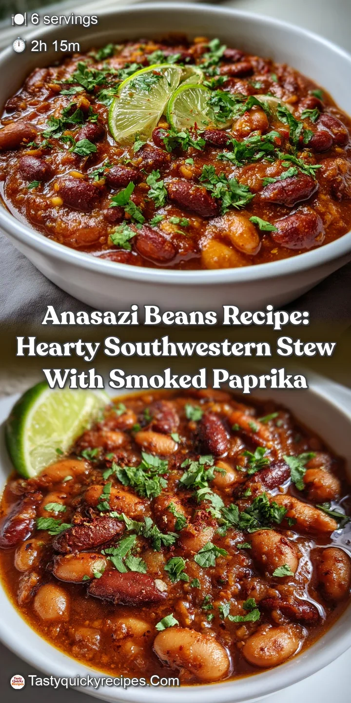 Anasazi Beans Recipe: Hearty Southwestern Stew with Smoked Paprika