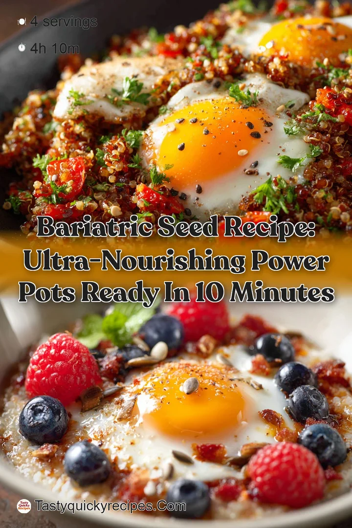 Bariatric Seed Recipe: Ultra-Nourishing Power Pots Ready in 10 Minutes