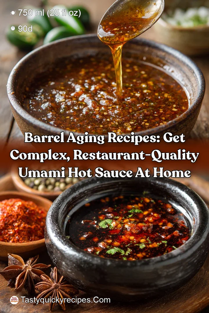 Barrel Aging Recipes: Get Complex Restaurant-Quality Umami Hot Sauce At Home