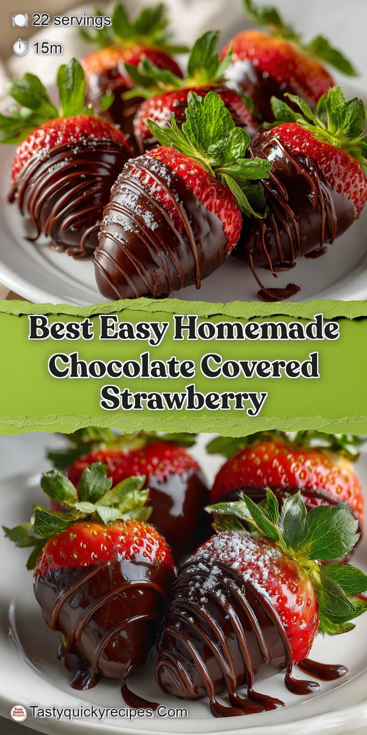 Close-up of a plump, juicy strawberry coated in rich, dark chocolate. Glistening and inviting, a perfect bite.