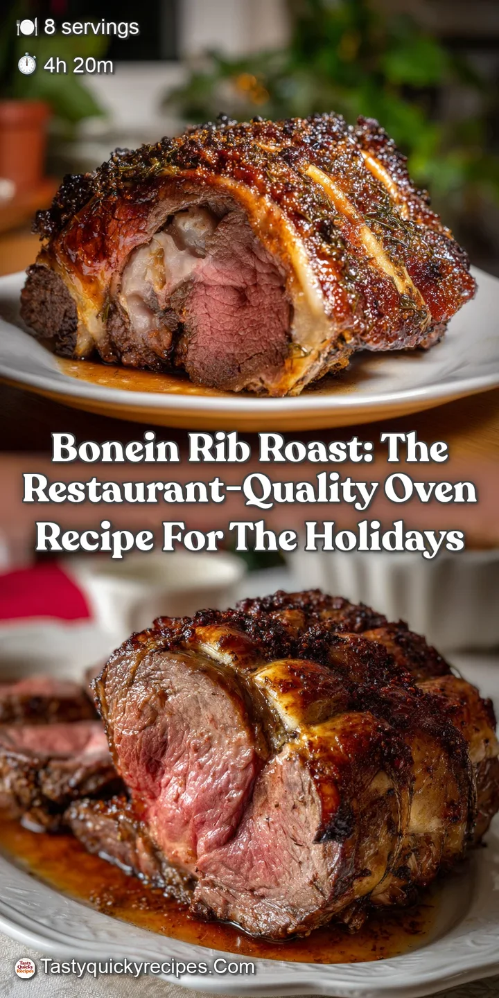 Bonein Rib Roast: The Restaurant-Quality Oven Recipe for the Holidays