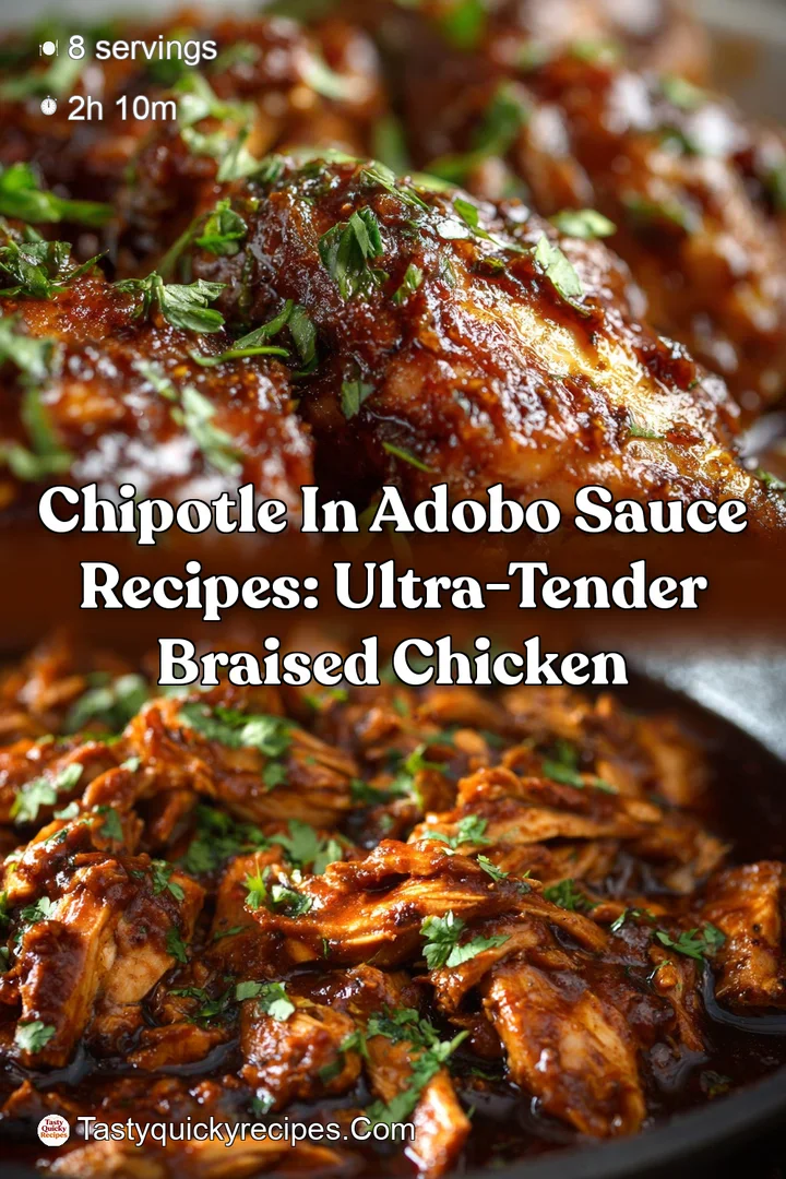 Chipotle in Adobo Sauce Recipes: Ultra-Tender Braised Chicken