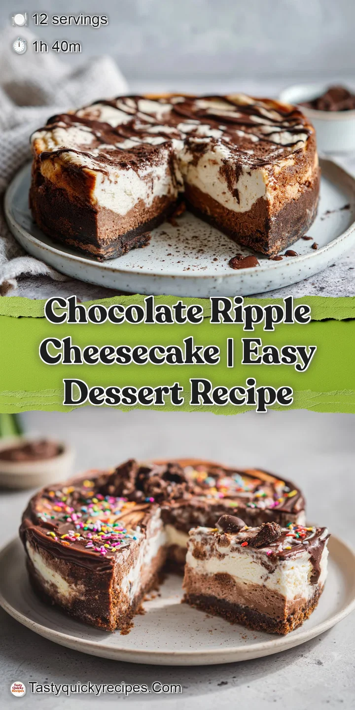 Close-up on a velvety cheesecake surface, with deep chocolate ripples creating a captivating pattern.