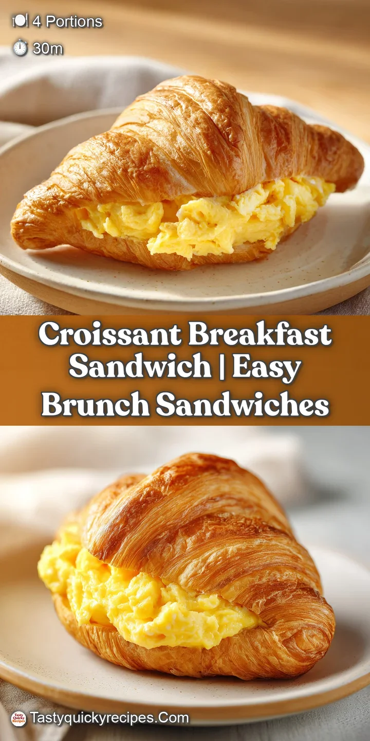 Close-up of gooey melted cheese and a crisp fried egg tucked inside a buttery, multi-layered golden pastry crust.