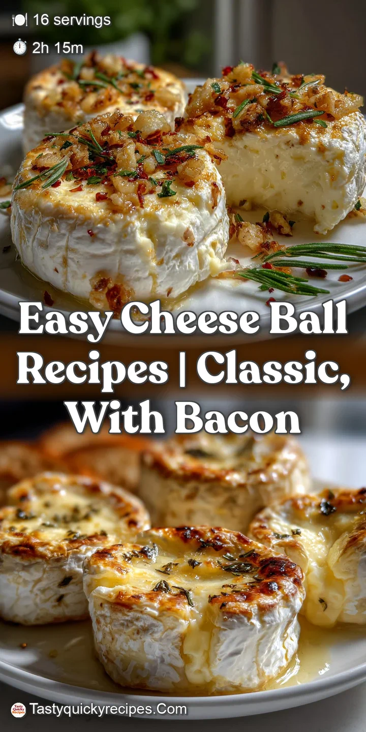 Easy Cheese Ball Recipes | Classic With Bacon