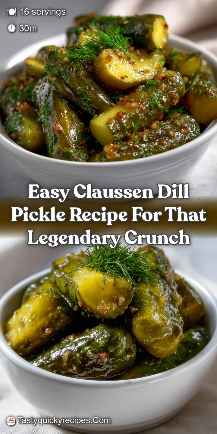 Easy Claussen Dill Pickle Recipe for That Legendary Crunch