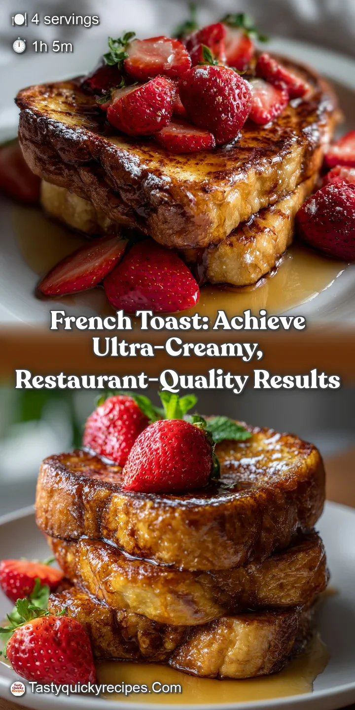 French Toast: Achieve Ultra-Creamy  Restaurant-Quality Results