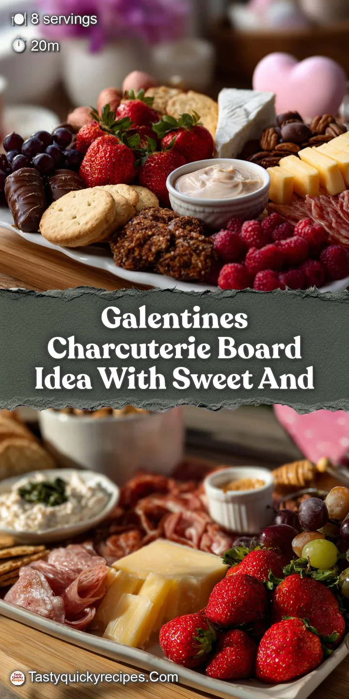 An enticing array of sliced salami, grapes, brie, and assorted nuts attractively displayed on a wooden charcuterie board f...