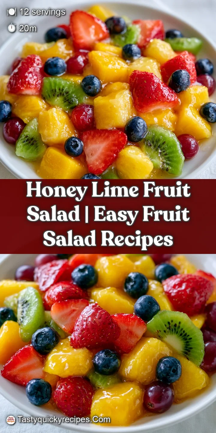 Close-up of juicy, honey-glazed chunks of mango and strawberry reflecting light for a fresh, summer appearance.