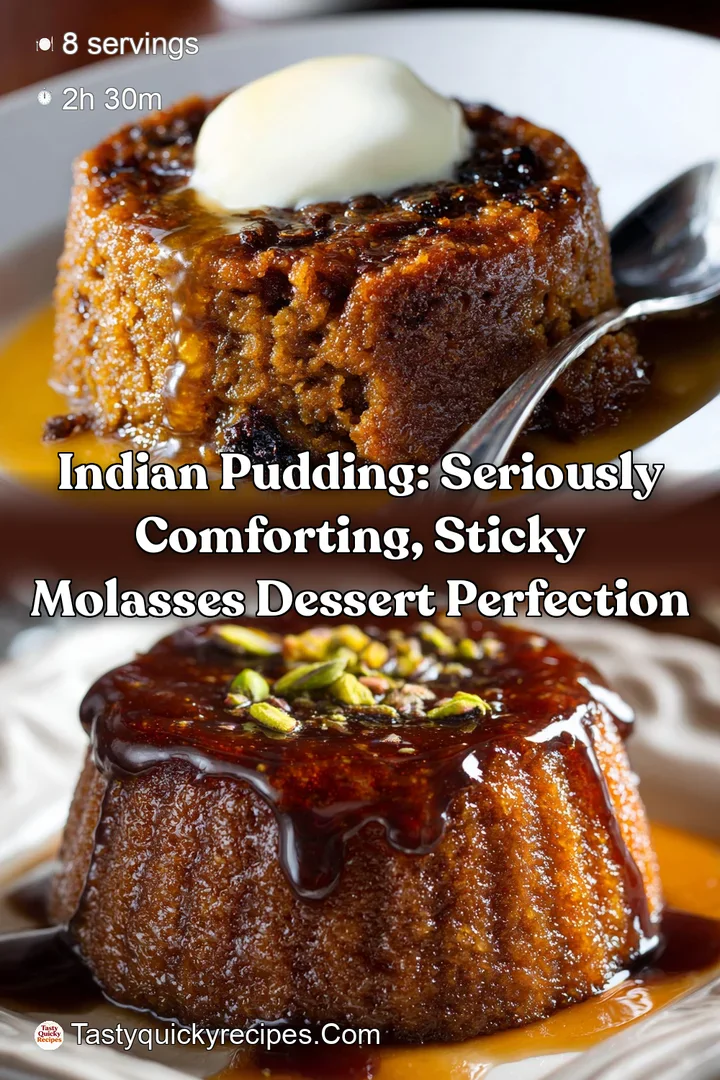 Indian Pudding: Seriously Comforting  Sticky Molasses Dessert Perfection
