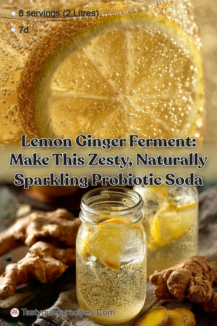 Lemon Ginger Ferment: Make This Zesty Naturally Sparkling Probiotic Soda