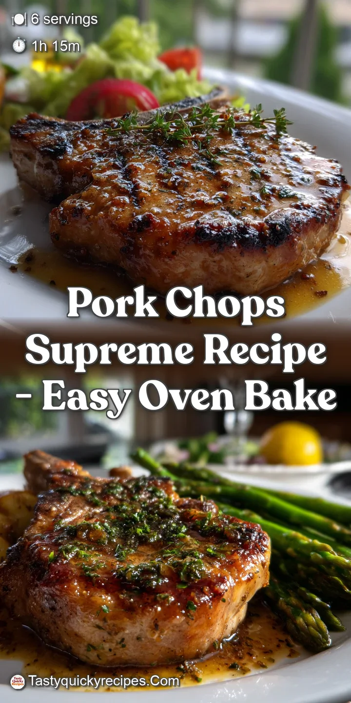 Pork Chops Supreme Recipe - Easy Oven Bake