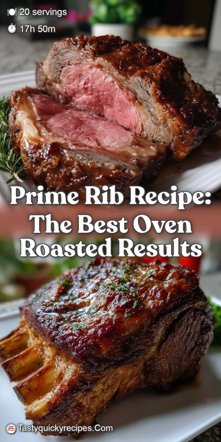 Prime Rib Recipe: The Best Oven Roasted Results
