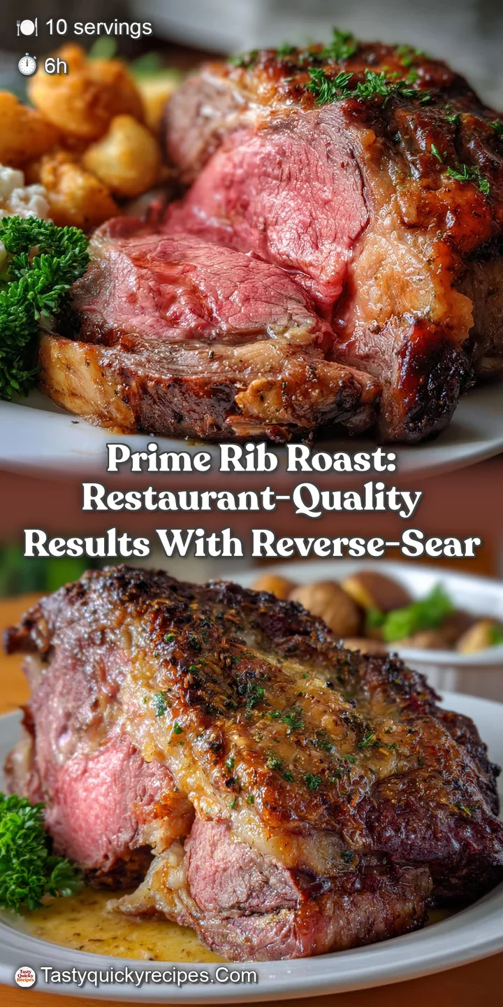 Prime Rib Roast: Restaurant-Quality Results with Reverse-Sear