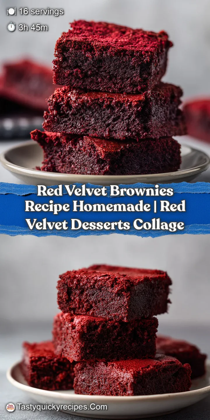 Fudgy, deep red brownie corner with glossy chocolate swirls and a hint of cream cheese.