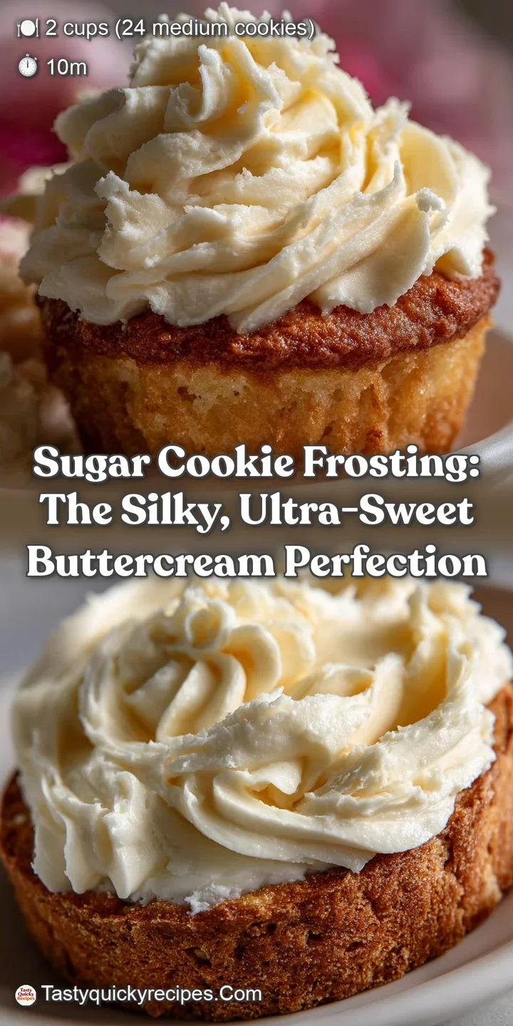 Sugar Cookie Frosting: The Silky Ultra-Sweet Buttercream Perfection