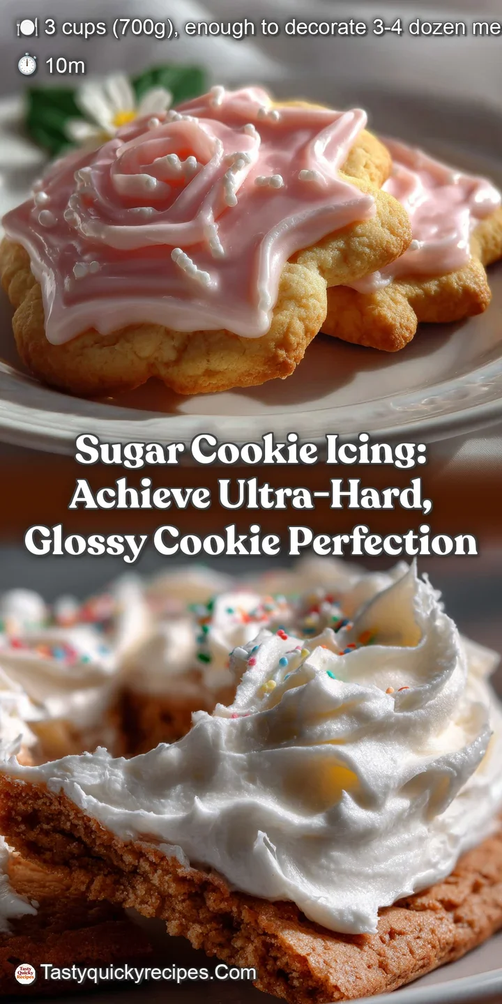 Sugar Cookie Icing: Achieve Ultra-Hard Glossy Cookie Perfection