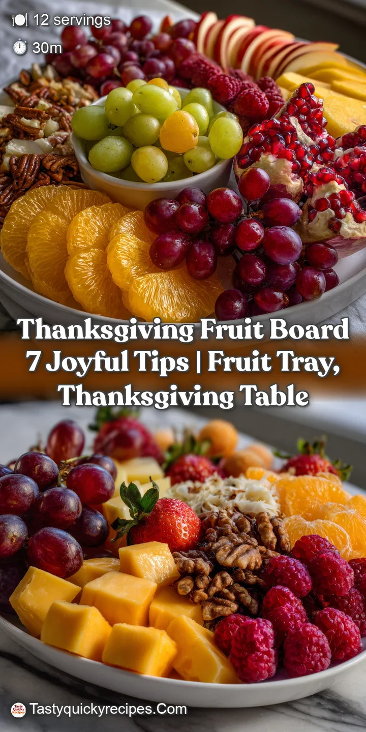 Thanksgiving Fruit Board 7 Joyful Tips | Fruit Tray Thanksgiving Table