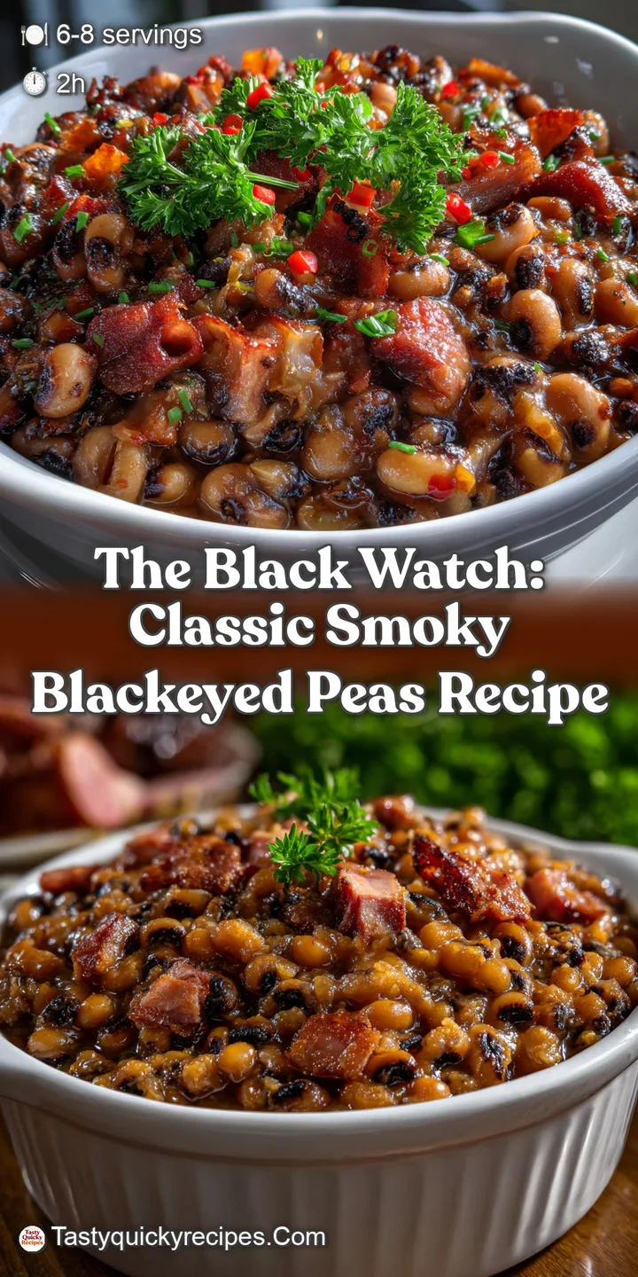 The Black Watch: Classic Smoky Blackeyed Peas Recipe