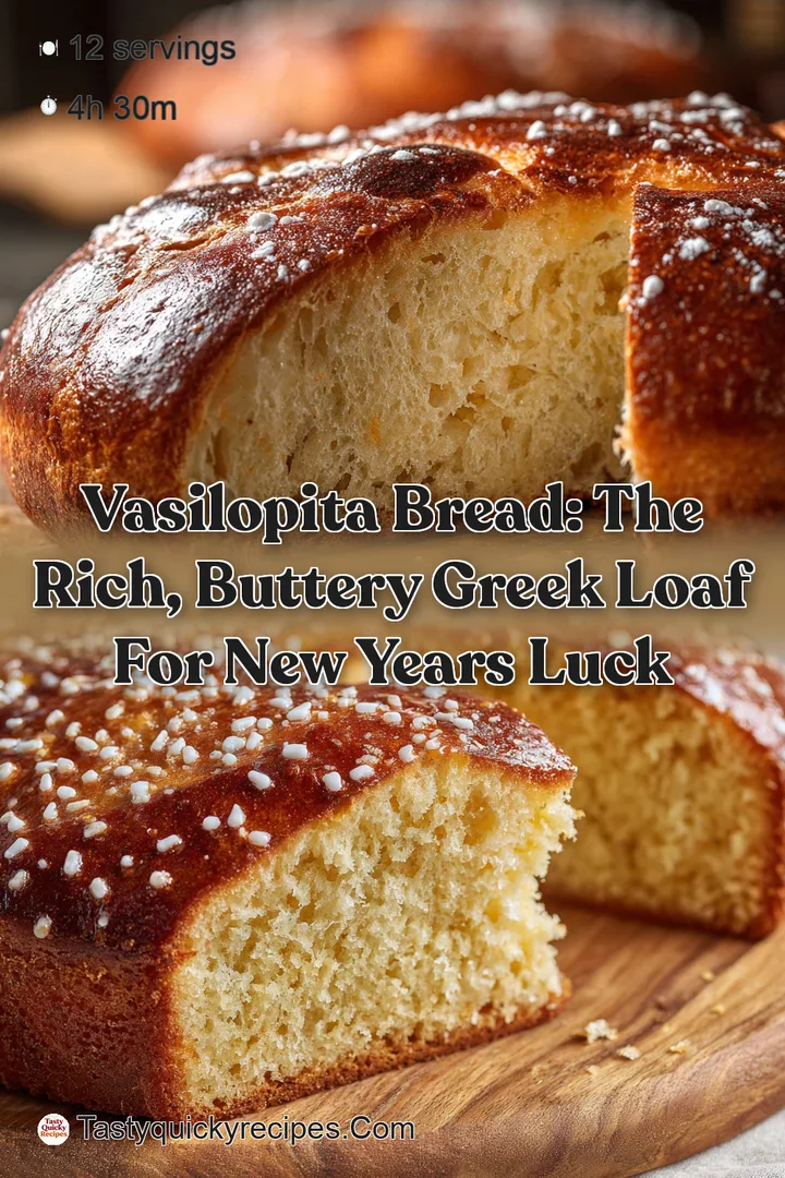 Vasilopita bread: The Rich  Buttery Greek Loaf for New Years Luck