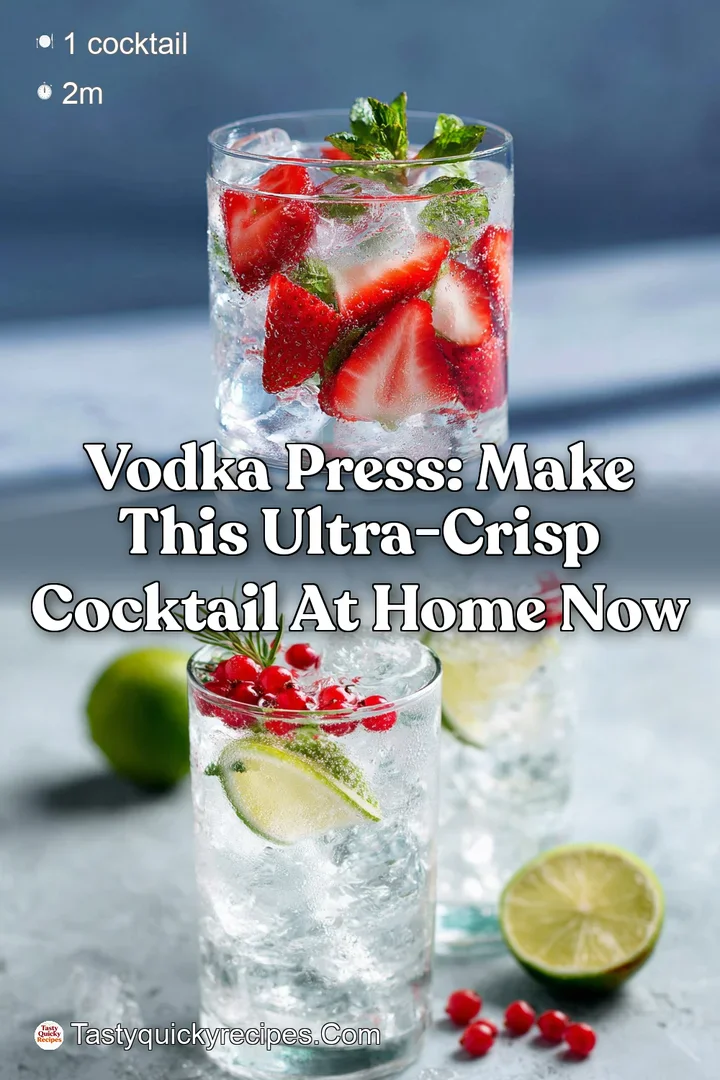 Vodka Press: Make This Ultra-Crisp Cocktail at Home Now