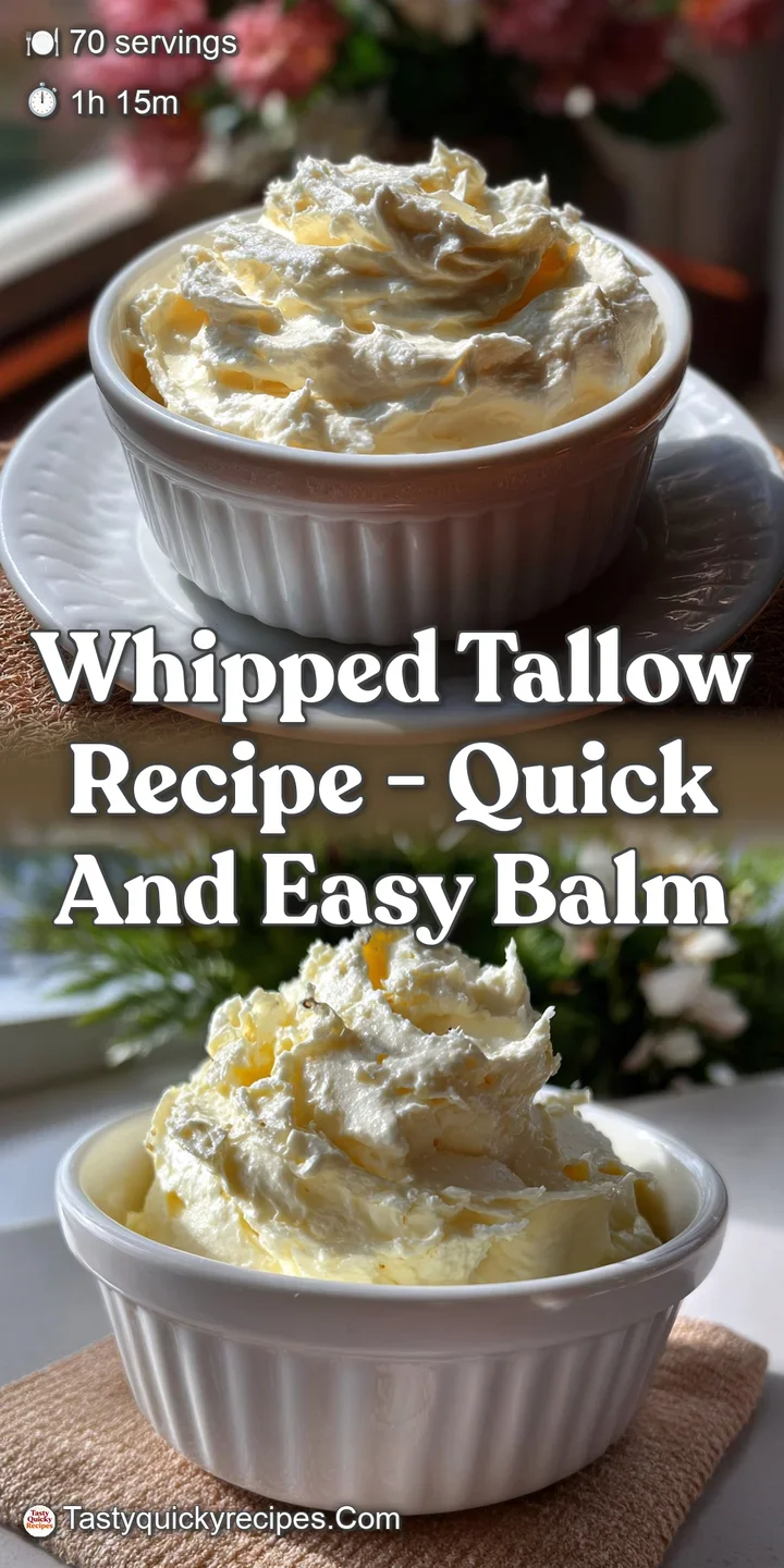 Whipped Tallow Recipe - Quick and Easy Balm