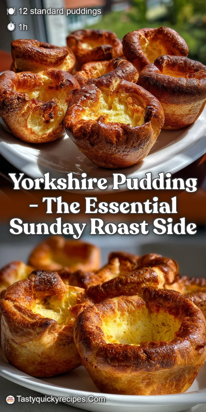 Yorkshire Pudding - The Essential Sunday Roast Side