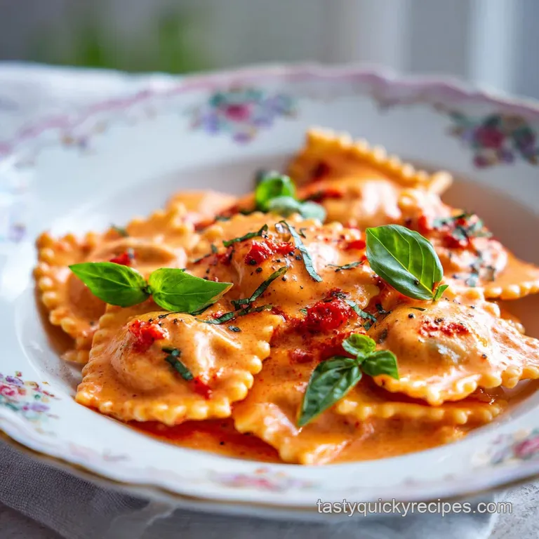Ravioli Sauce: Velvety and Glossy in 15 Minutes