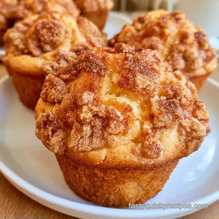 Moist Apple Streusel Muffins