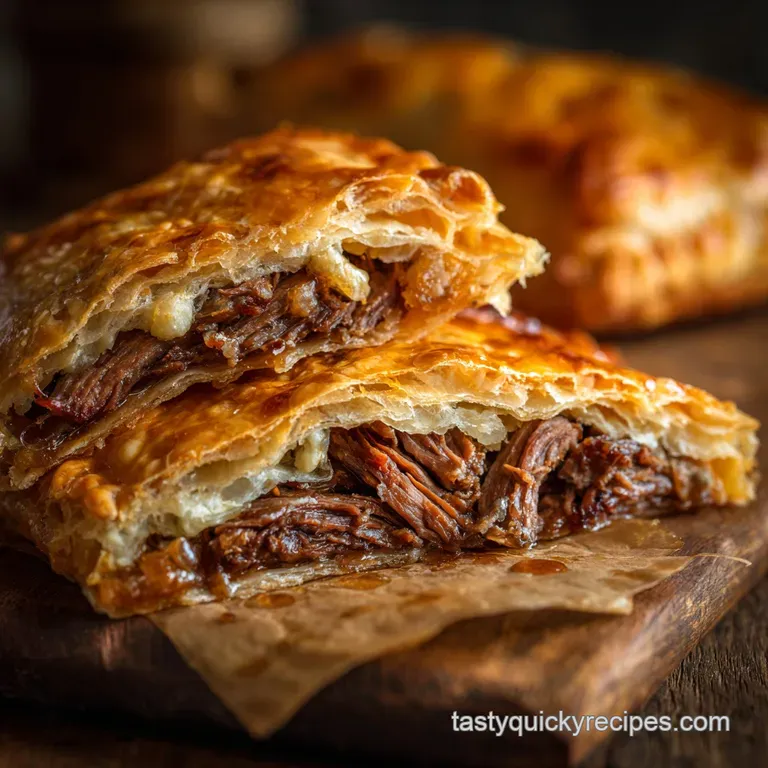 Brisket Leftover Recipes: Mighty Stilton Pasties