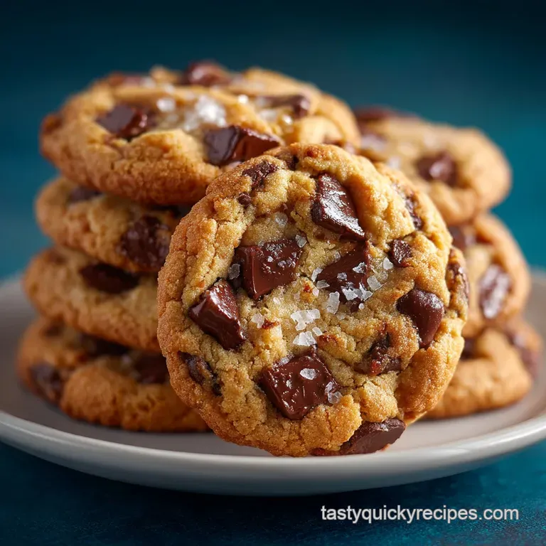 Chocolate Chip Cookies: Chewy Caramel-Edged Cookies presentation