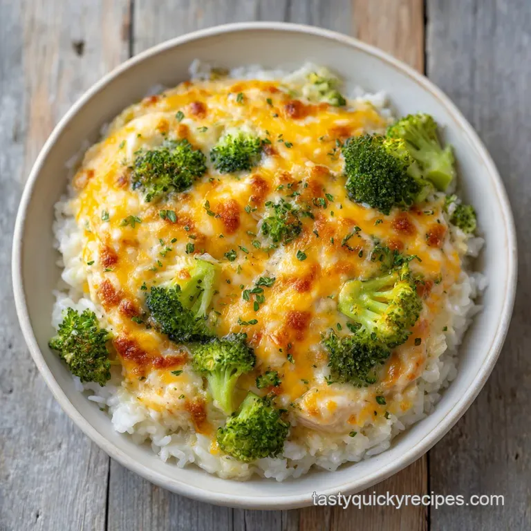 Chicken Broccoli Rice Casserole: Cheesy and Hearty