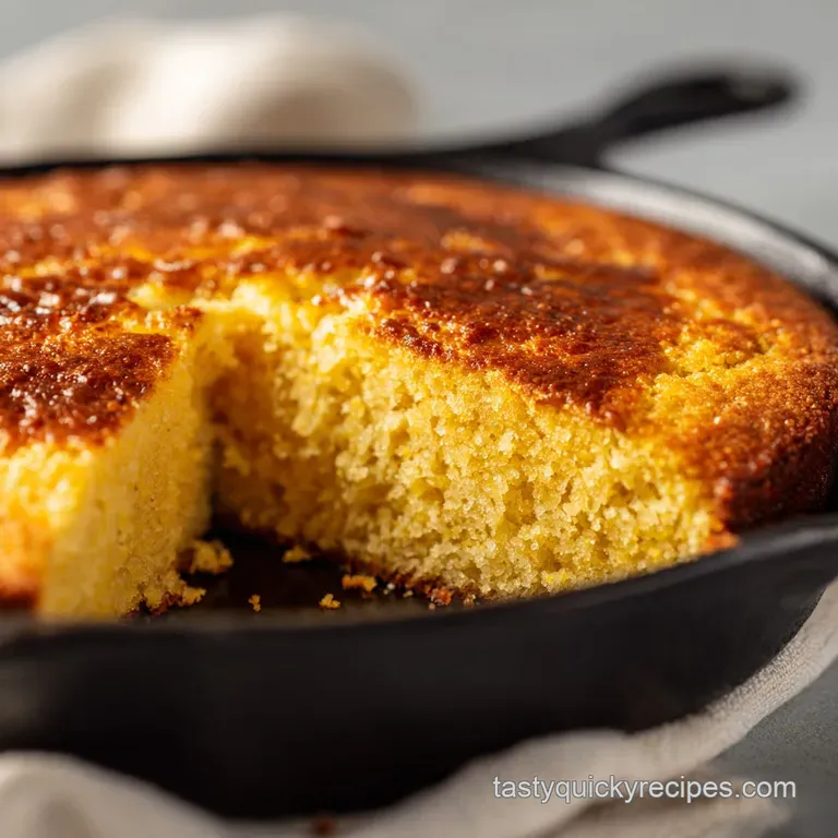 Albers Cornbread: the Golden Skillet Classic presentation