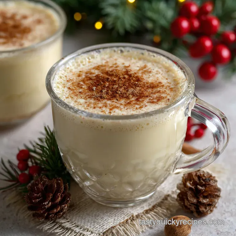 Eggnog: Classic Cooked Rich Boozy Holiday Eggnog