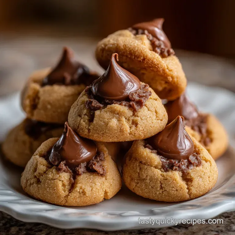 Hershey Kiss Cookies: The Ultimate Peanut Butter Blossom