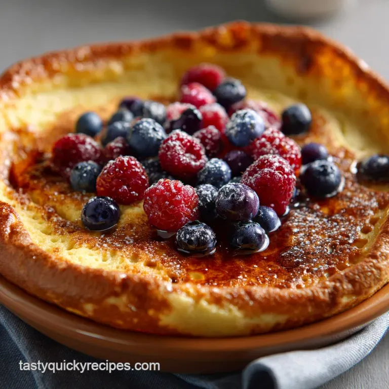 Hootenanny: The Classic Giant Puffed Pancake Recipe You Need This Weekend