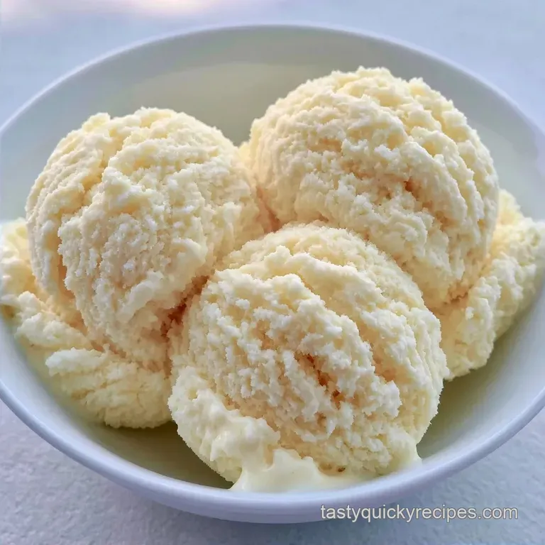 Classic Homemade Vanilla Ice Cream: Rich and Creamy