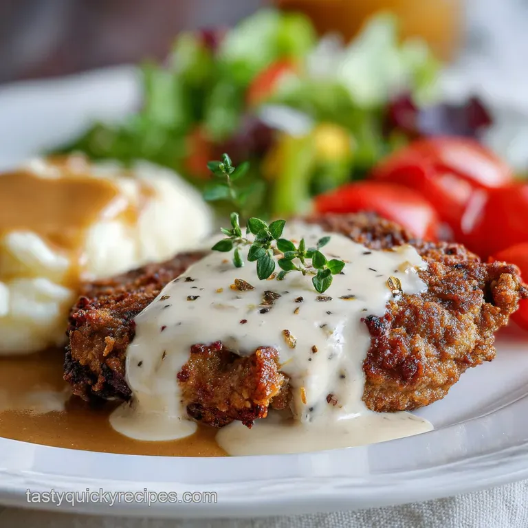 Country Fried Steak Recipe: Crispy & Velvety
