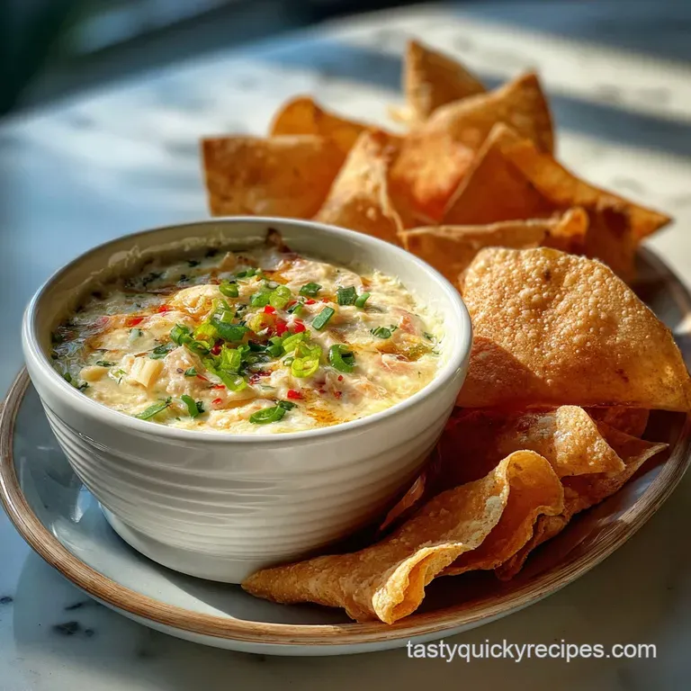 Crab Rangoon Dip: Creamy & Velvety